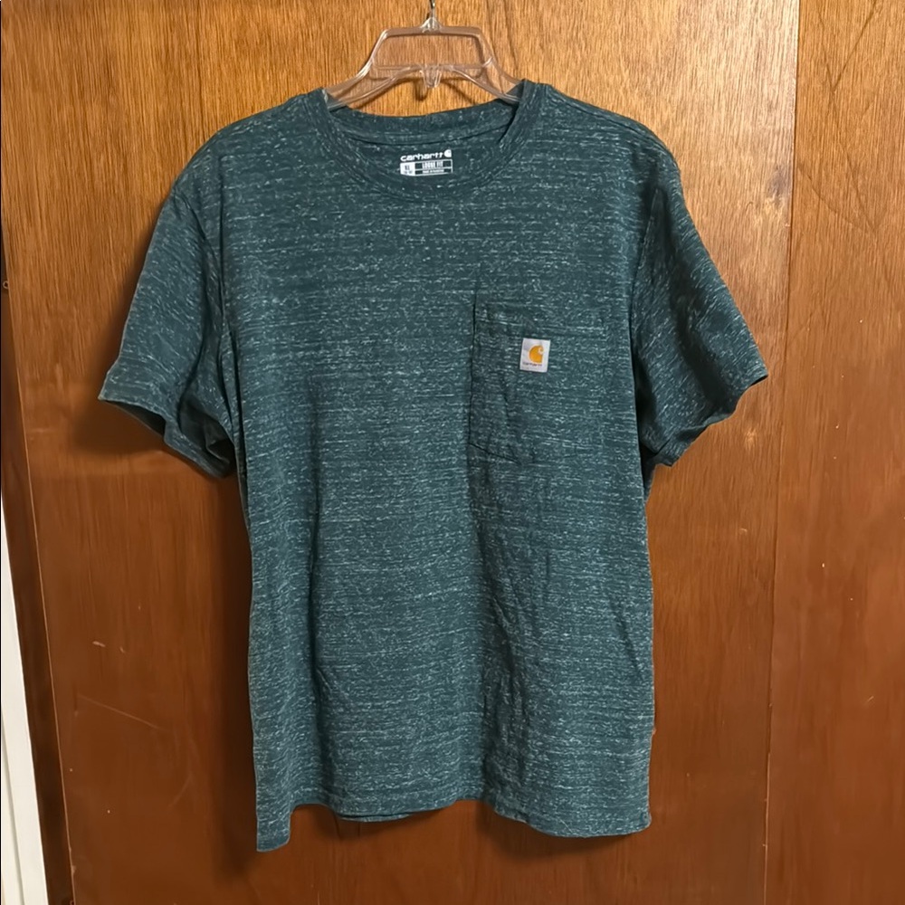 Green Carhartt loose fit Shirt, Men’s XL